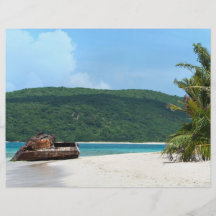 Puerto Rico Beach Tank Flyer