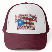 Puerto Rico Beisbol Fan! Hat