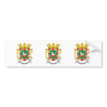 Puerto Rico Coat of Arms Bumper Stickers