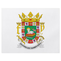 Puerto Rico Coat of Arms Flyer Design