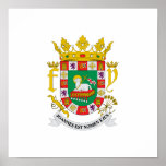 Puerto Rico Coat of Arms Posters