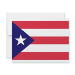 Puerto Rico Flag Invitation
