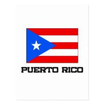 Puerto Rico Flag Postcard
