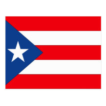 Puerto Rico Flag Postcards