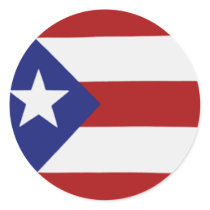 Puerto Rico flag stickers stickers