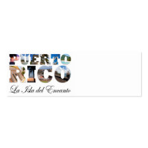 Puerto Rico La Isla Del Encanto Business Cards