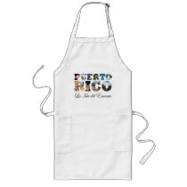 Puerto Rico La Isla Del Encanto Collage / Montage Apron