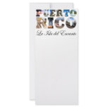 Puerto Rico La Isla Del Encanto Collage / Montage rack cards