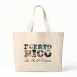 Puerto Rico La Isla Del Encanto Montage bags
