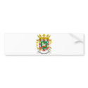 Puerto Rico Official Coat Of Arms Heraldry Symbol bumper stickers