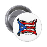 Puerto Rico Reggaeton Flag Pin