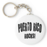 Puerto Rico Rocks! Keychain