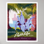 Puerto Rico Tourism 1940 WPA posters