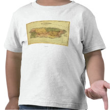 Puerto RicoPanoramic MapPuerto Rico Tshirts
