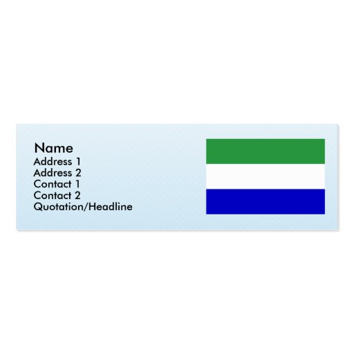 Puerto Santander, Columbia Business Card Templates