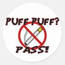 Puff Puff Pass Sticker