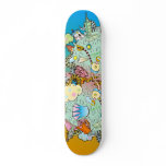 Puffer Puffing On A Water Pipe - Customised skateboards