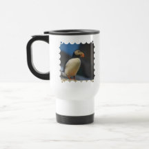 Puffin Plastic Travel Mug