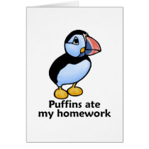 Puffins Ate my Homework
