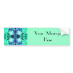 puffs blue green bumper stickers