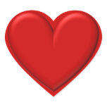 Puffy Heart stickers