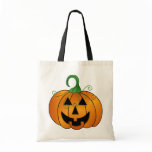 Puffy Pumpkin Canvas Bag