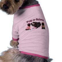 Pug-A-Licious Pet Tshirt