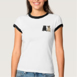 Pug Authority Women's Ringer T-Shirt