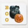 Pug (black) Boo Mouse Mats
