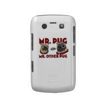 Pug Blackberry Case