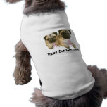 Pug  Breast Cancer Pet Clothing pet clothing