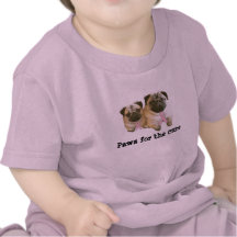 Pug  Breast Cancer Toddler Unisex Shirt