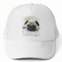 Pug cap mesh hats