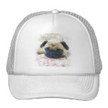 Pug cap mesh hats