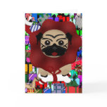 Pug Christmas card