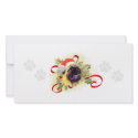 Pug Christmas Photo Cards photo cards