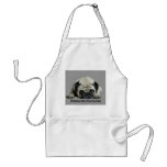 Pug Clown At Heart Apron
