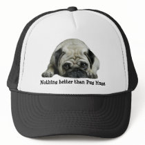 Pug Clown At Heart Hat