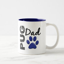 Pug Dad 2 Coffee Mugs