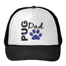 Pug Dad 2 Mesh Hats