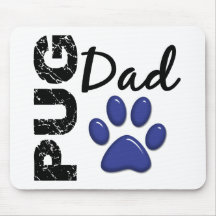 Pug Dad 2 Mouse Pad