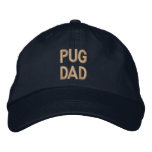 Pug Dad Embroidery Cap Baseball Cap