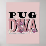 Pug DIVA Poster