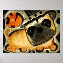 Pug Dog dk_2005aug8o posters
