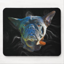 Pug Dog Funny Pet-lover Art Gift Mouse Pad