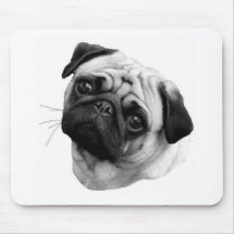 Pug Dog Mousepad