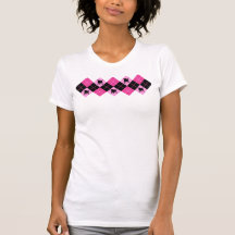 Pug Dog Punk Rock Argyle T Shirts