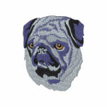 Pug embroidered shirts