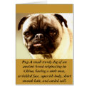 Pug Face cards