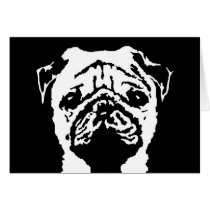Pug Gifts - Card